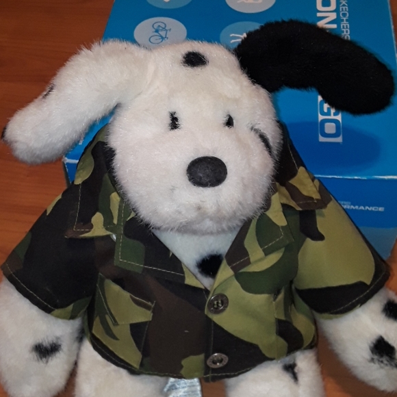 BAB Build-A-Bear Retired Dalmation Dog Plush Stuffed Animal Toy - Picture 3 of 6